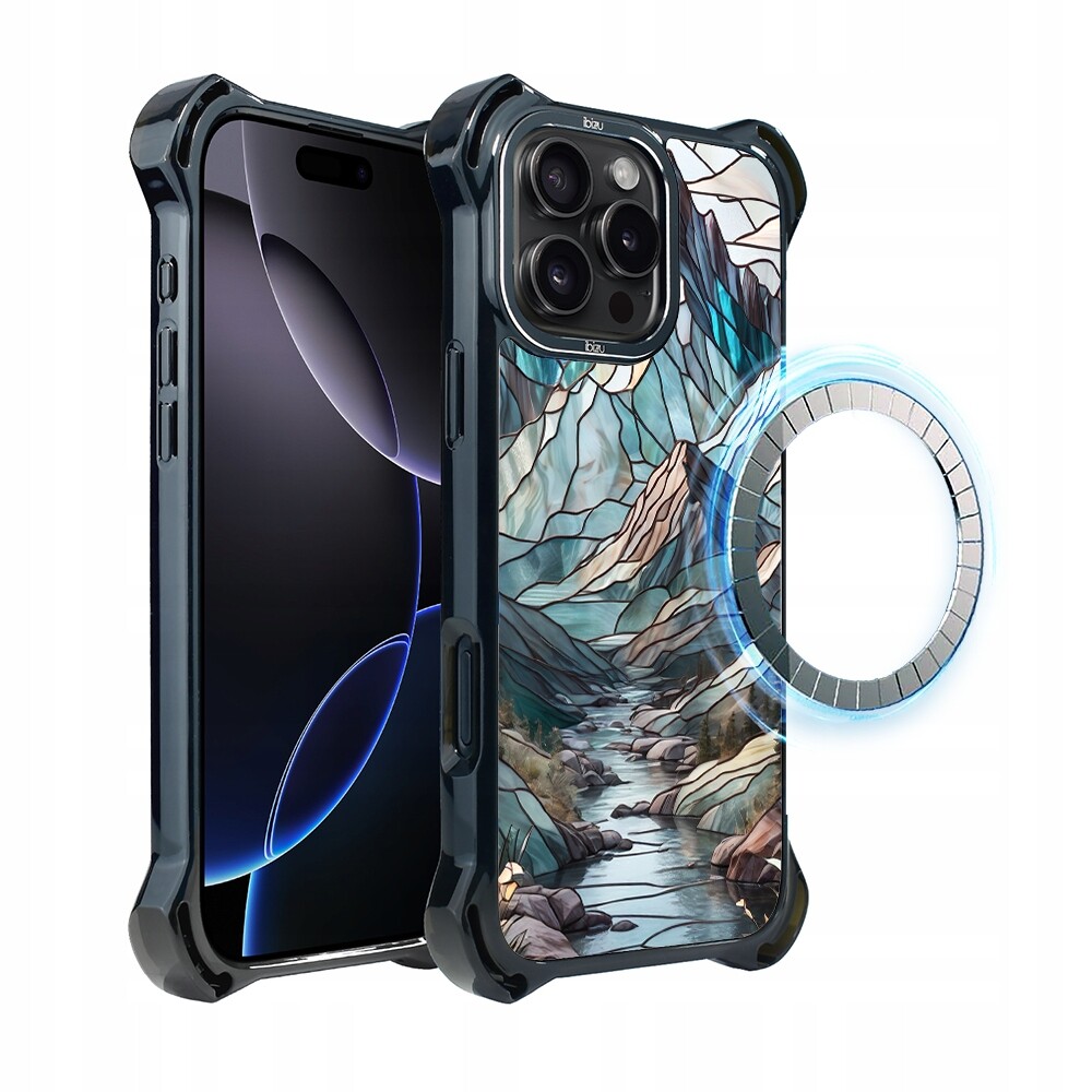 Pouzdro pro iPhone 16 Pro Ibizu DropGuard Ultra s MagSafe, Horský Potok
