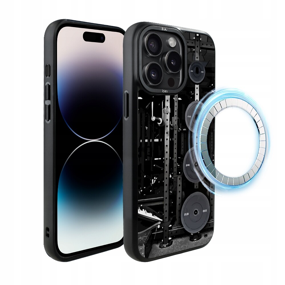 Pouzdro pro iPhone 14 Pro Ibizu DropGuard Matt s MagSafe, Železná stanice