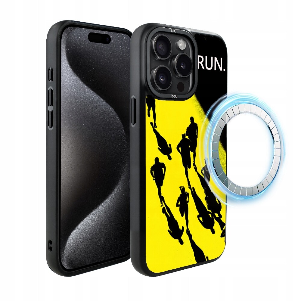 Pouzdro pro iPhone 15 Pro Ibizu DropGuard Matt s MagSafe, Běh mistrů