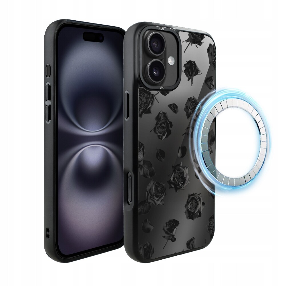 Pouzdro pro iPhone 16 Plus Ibizu DropGuard Matt s MagSafe, růžová barva