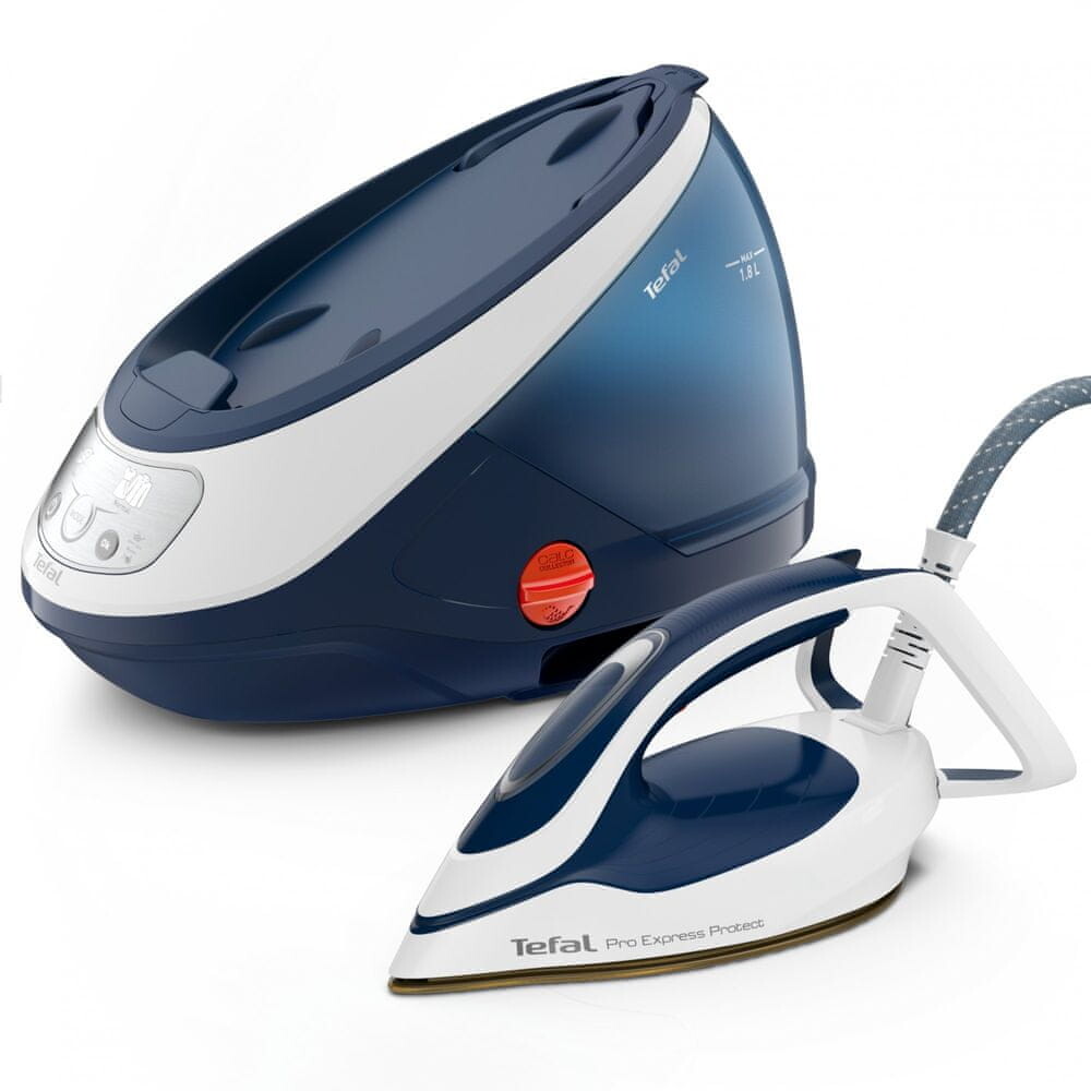 Žehlička S Parní Stanicí Tefal Pro Express Protect GV9221E0 2600W Anti Drip