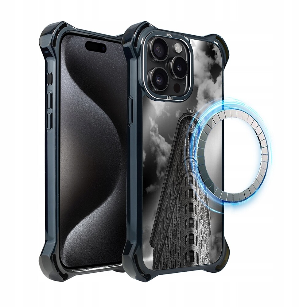 Pouzdro Ibizu DropGuard Ultra pro iPhone 15 Pro s MagSafe, Flatiron