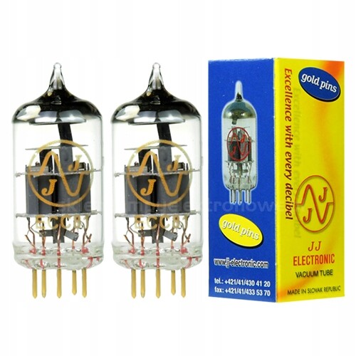 ECC81 12AT7 JJ-Electronic Gold – vybraný pár