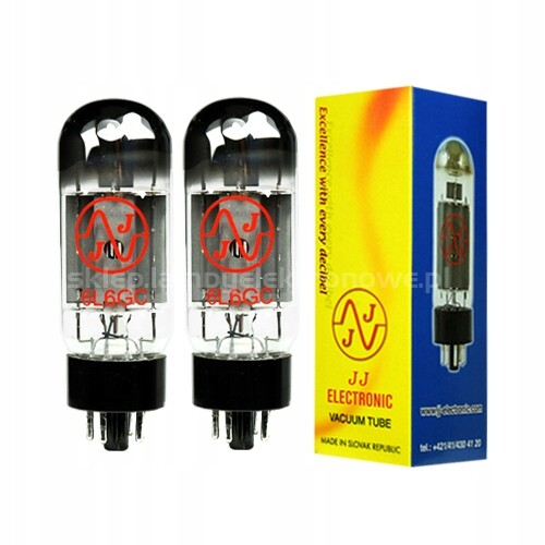 6L6GC JJ-Electronic – 2 ks – vybraný pár