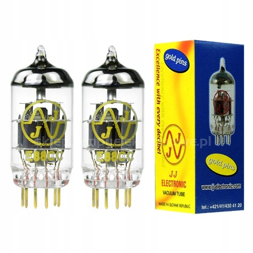 E88CC ECC88 6922 JJ-Electronic Gold 2 ks vybraný pár