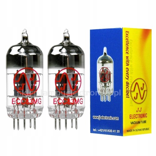 ECC83MG/12AX7 JJ-Electronic – 2 ks – vybraný pár