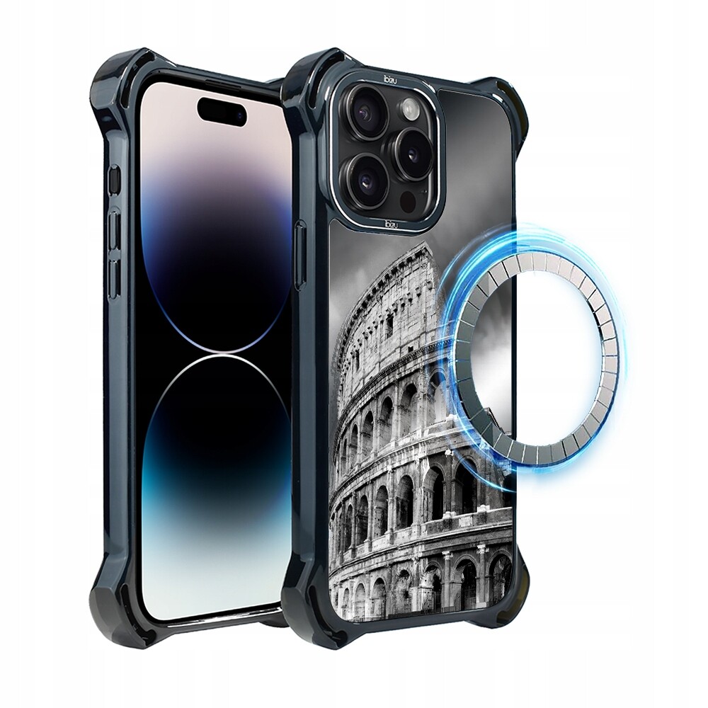 Pouzdro iPhone 14 Pro Max Ibizu DropGuard Ultra s MagSafe, Colosseum