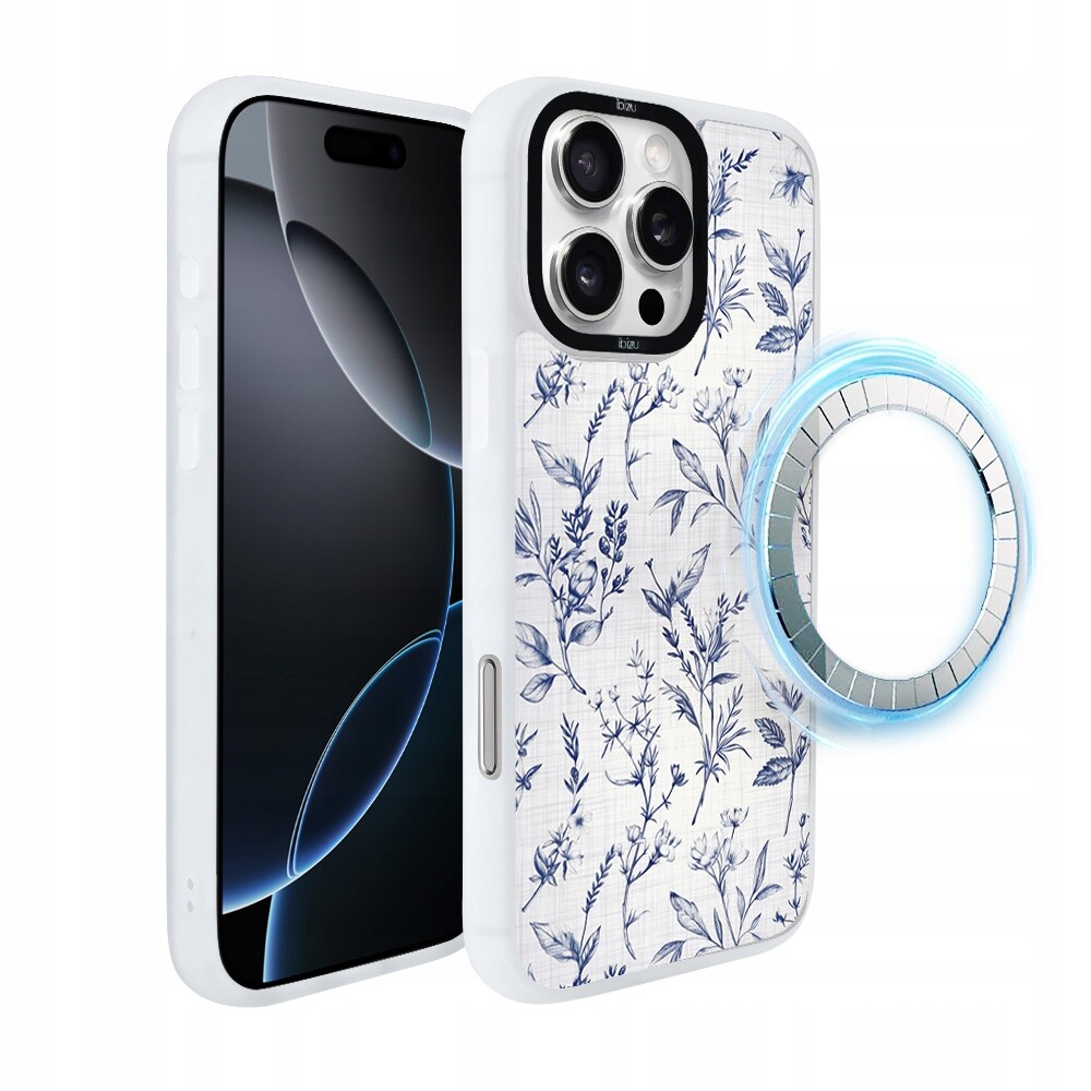 Pouzdro pro iPhone 16 Pro Ibizu DropGuard Matt s MagSafe, Azurové šeptání