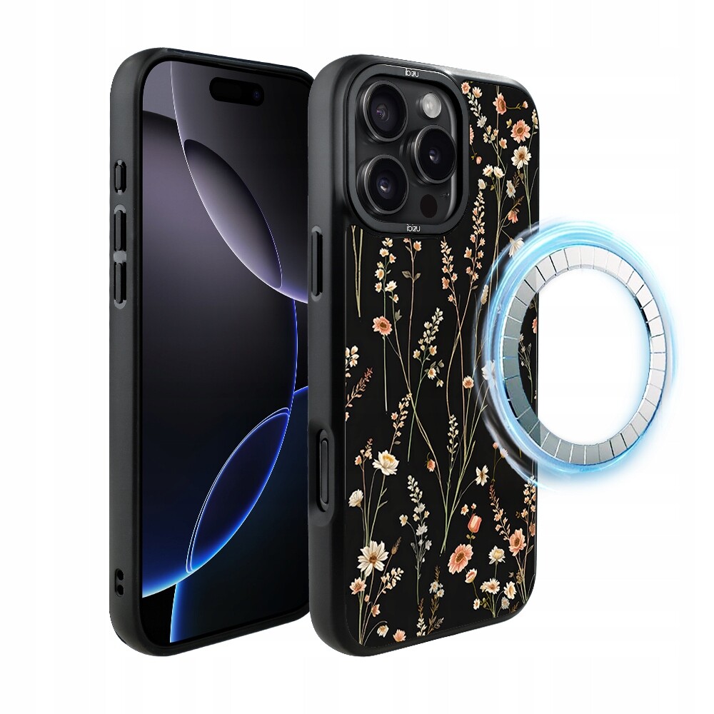 Pouzdro pro iPhone 16 Pro Max Ibizu DropGuard Matt s MagSafe, severní zahrada