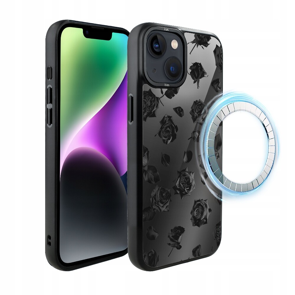 Pouzdro pro iPhone 14 Plus Ibizu DropGuard Matt s MagSafe, růžová barva