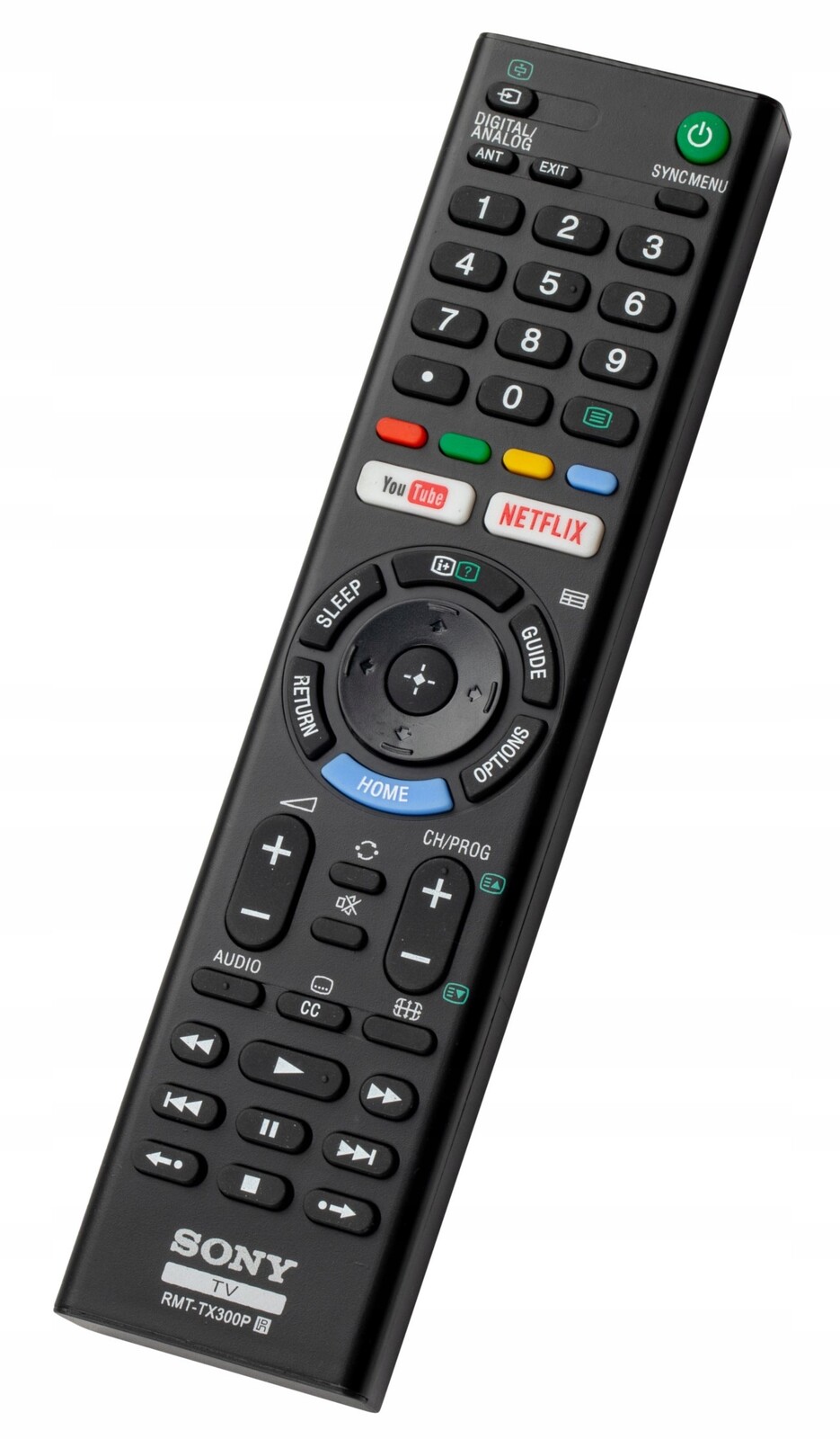 Pilot pro Sony RMT-TX300P Netflix & YouTube