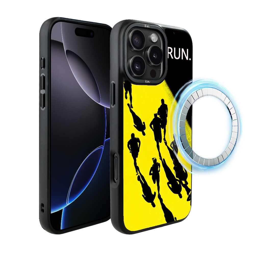 Pouzdro pro iPhone 16 Pro Ibizu DropGuard Matt s MagSafe, Běh mistrů