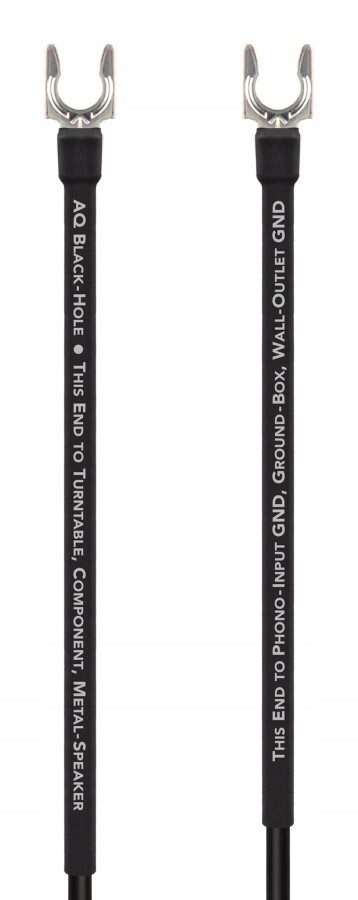 Zemnící kabel pro gramofon Audioquest Black Hole GroundGoody 0,75 m