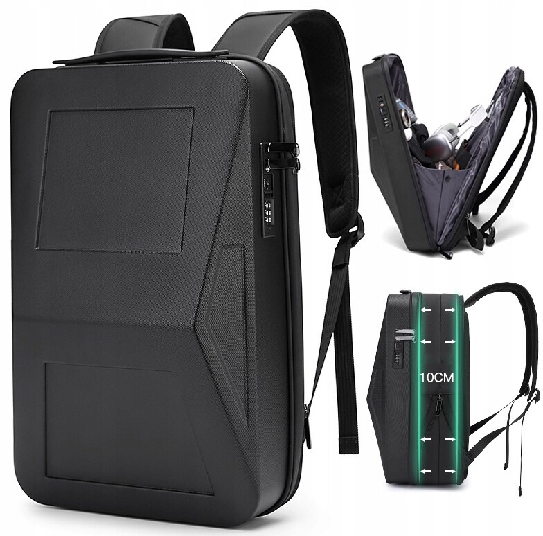 Cyberbackpack Batoh na firemní Notebook Bange kufr Skorupa Městský Tsa