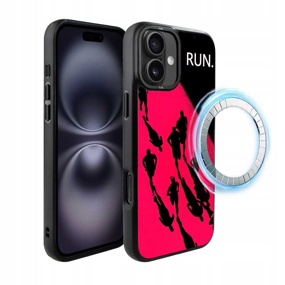 Pouzdro pro iPhone 16 Ibizu DropGuard Matt s MagSafe, noční maraton