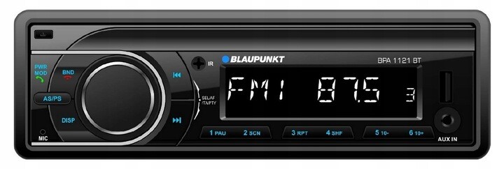 Autorádio Bluetooth MP3 Usb Aux Blaupunkt BPA1121BT