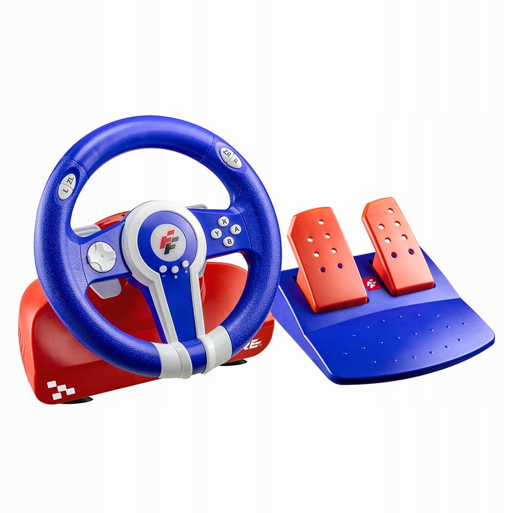 Volant ES300A 180 stupňů Nintendo Switch Pc vibrace pedály