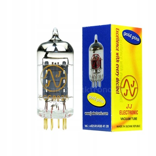 ECC802S ECC82 12AU7 JJ-Electronic Gold