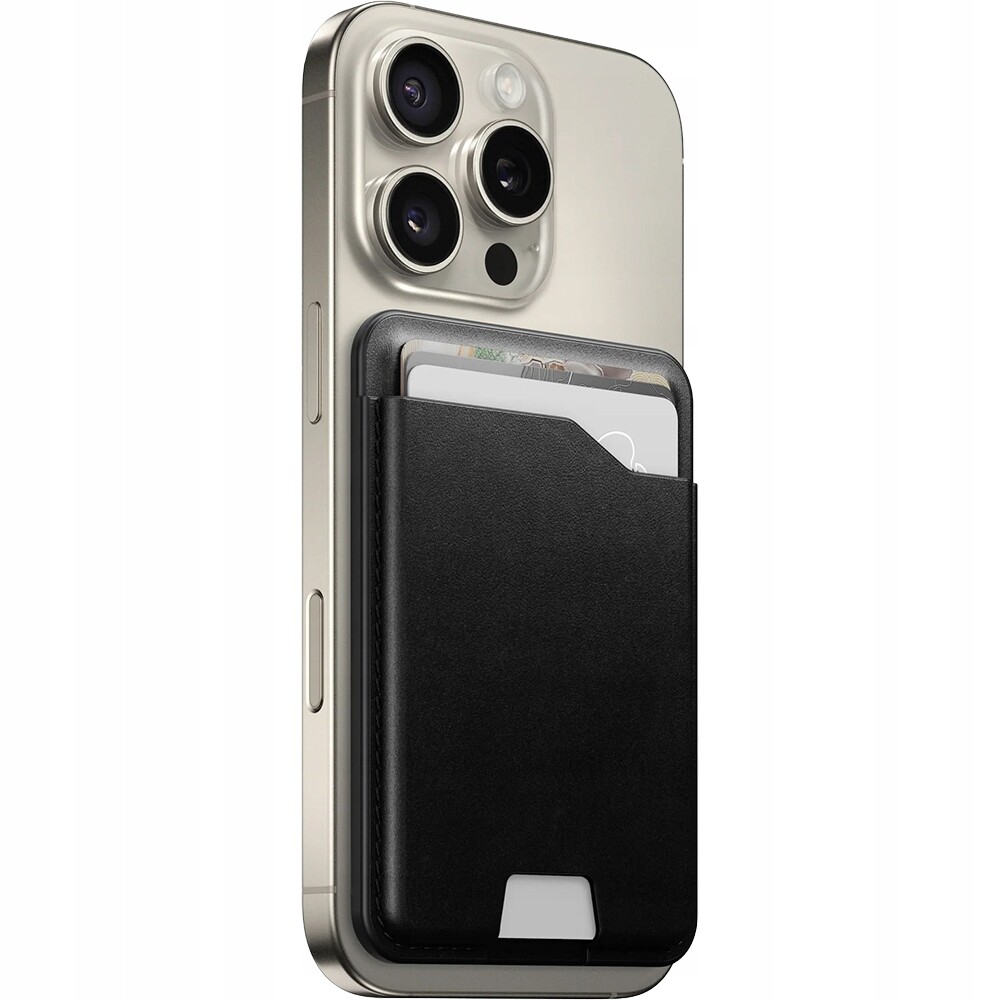 Kožená magnetická peněženka Nomad, elegantní pro Find My, lokátor, Gps