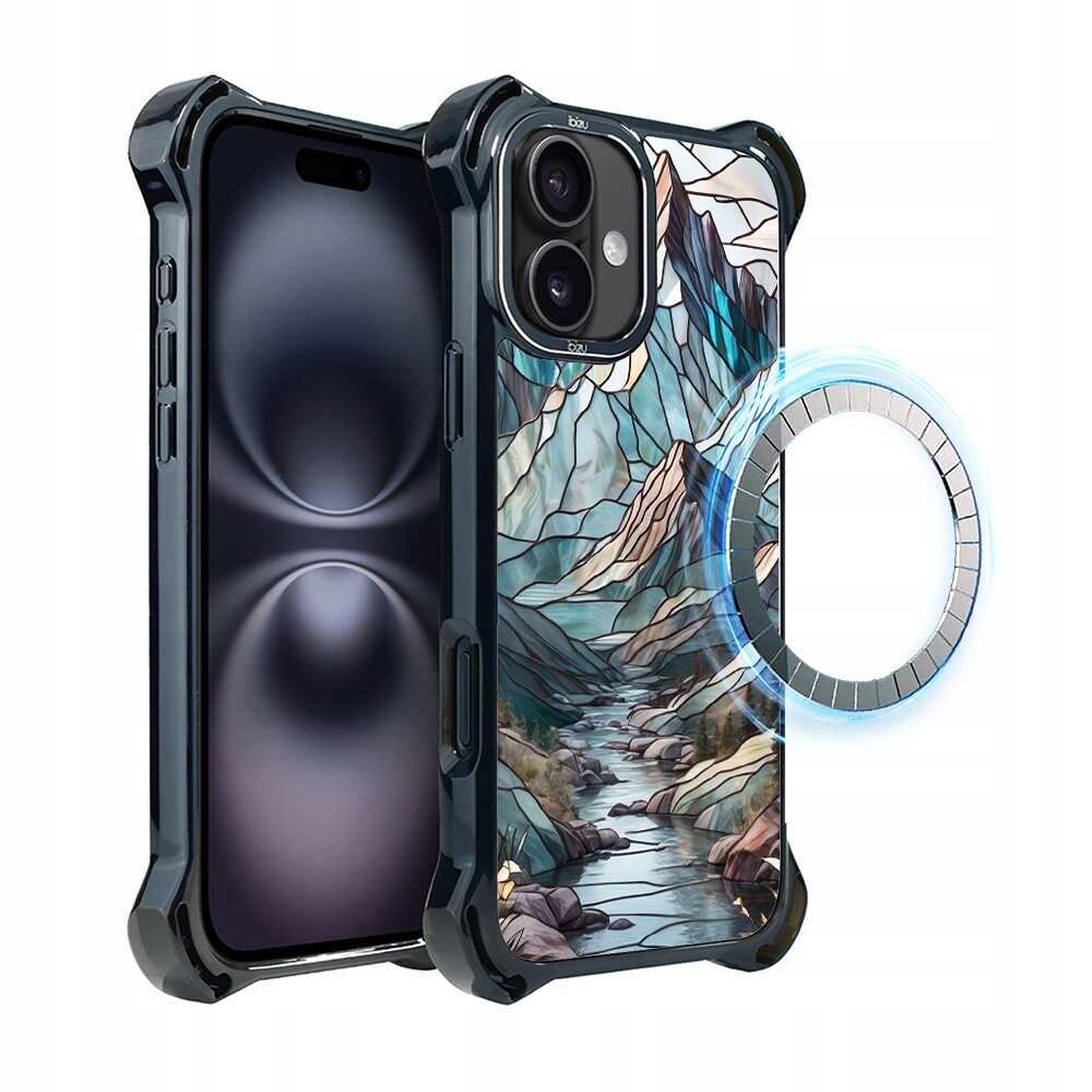 Pouzdro pro iPhone 16 Ibizu DropGuard Ultra s MagSafe, Horský Potok