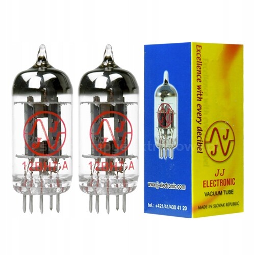12BH7A 6913, 13D6 JJ-Electronic 2 ks vybraný pár