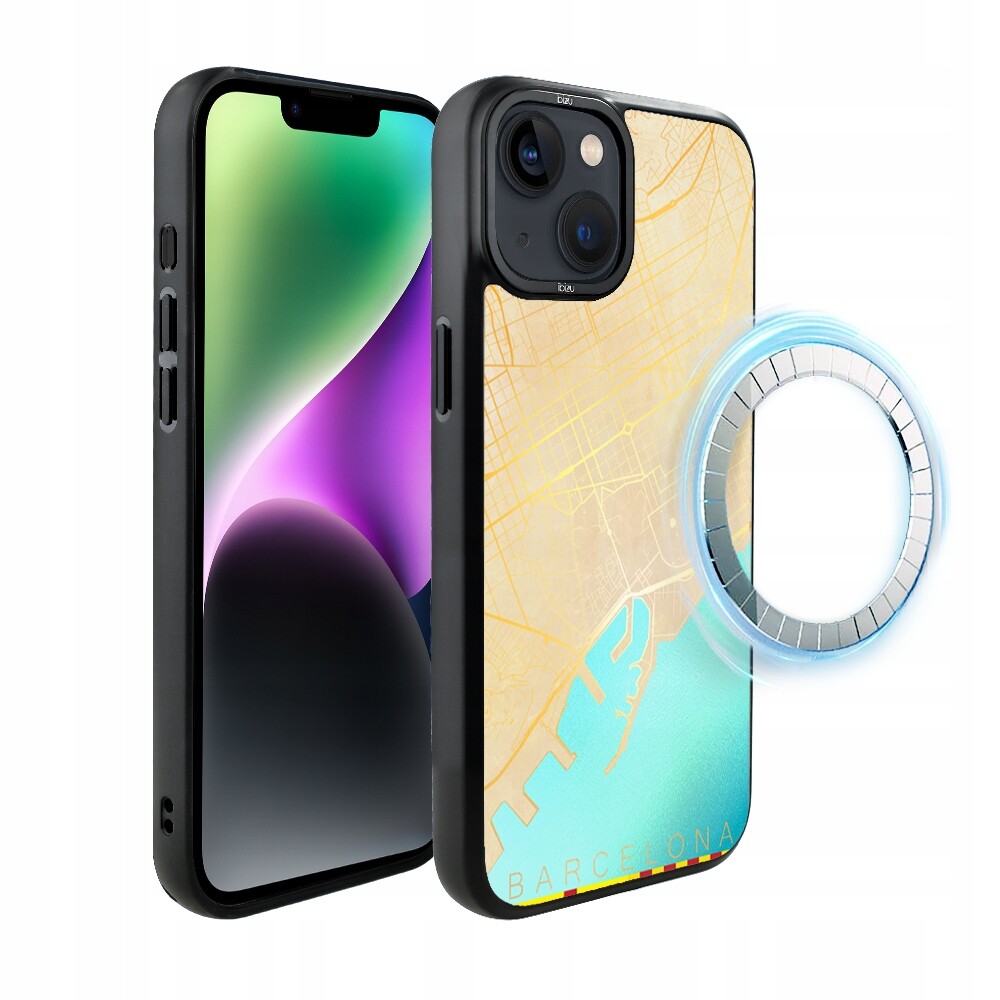 Pouzdro Ibizu DropGuard Matt pro iPhone 14 Plus s MagSafe, Barcelona
