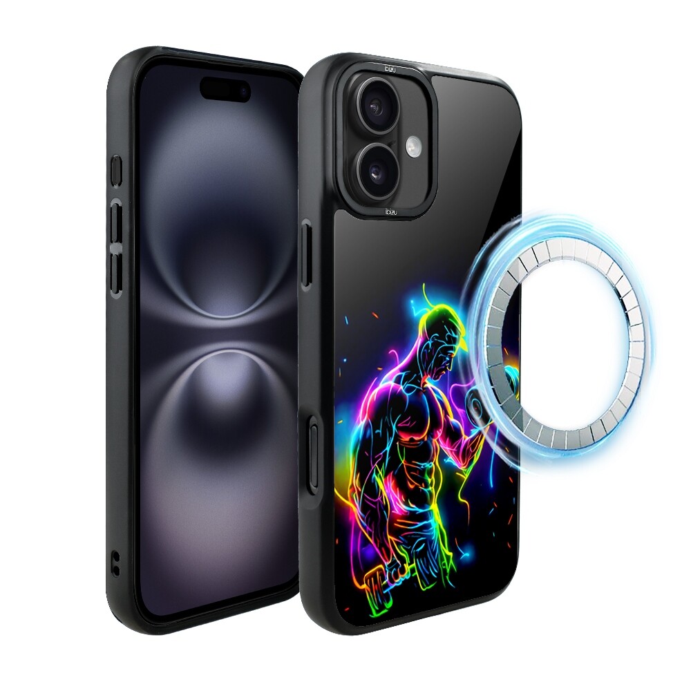 Pouzdro Ibizu DropGuard Matt s MagSafe pro iPhone 16 Plus, je tam energie