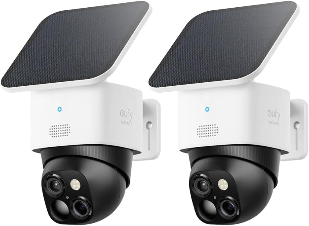 Eufy Solocam S340 Wifi 2,4 Ghz Sada 2 solárních otočných kamer 135°