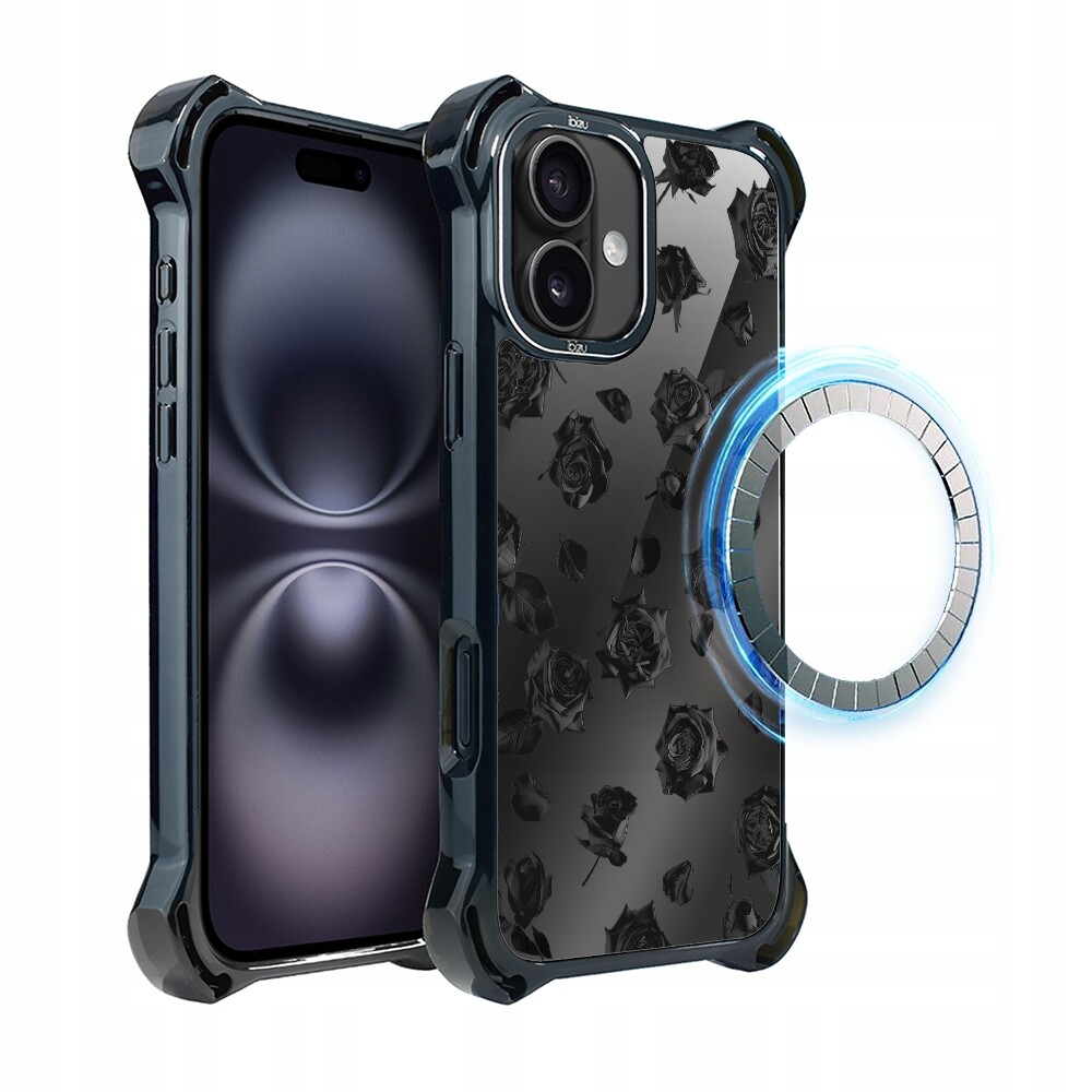 Pouzdro pro iPhone 16 Ibizu DropGuard Ultra s MagSafe, růžová barva