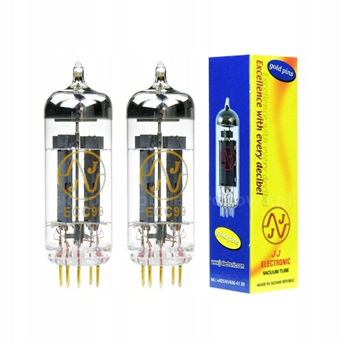 ECC99 JJ-Electronic Gold 2 ks vybraný pár