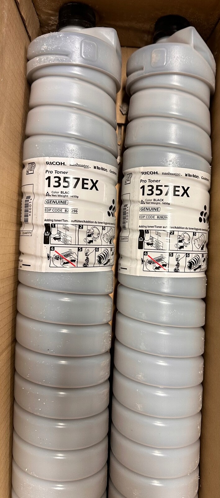 Toner Ricoh Pro 1357EX Black Originál 828082, 828083, 828296