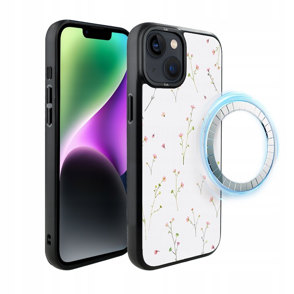 Pouzdro pro iPhone 14 Plus Ibizu DropGuard Matt s MagSafe, polní fantazie