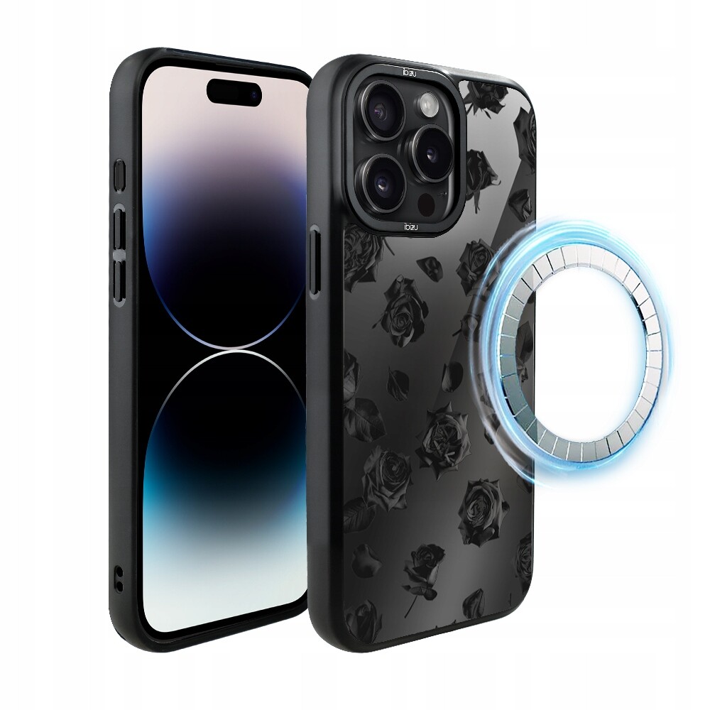 Pouzdro pro iPhone 14 Pro Ibizu DropGuard Matt s MagSafe, růžová barva