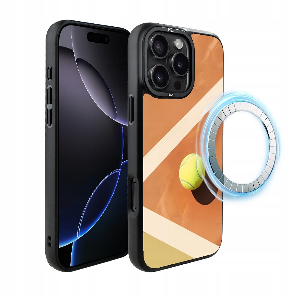 Pouzdro Ibizu DropGuard Matt pro iPhone 16 Pro s MagSafe, tenisové