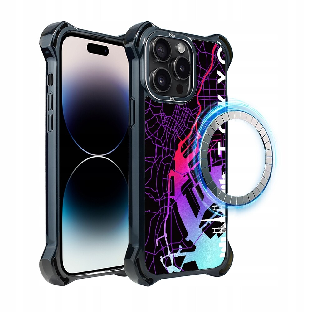 Pouzdro iPhone 14 Pro Ibizu DropGuard Ultra s MagSafe, Tokyo