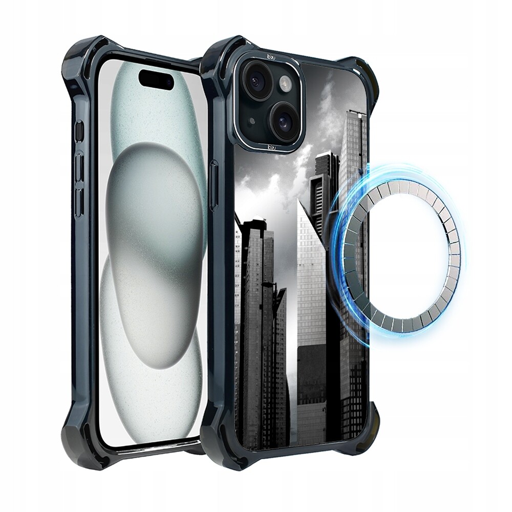 Pouzdro Ibizu DropGuard Ultra iPhone 15 s MagSafe, Manhattan