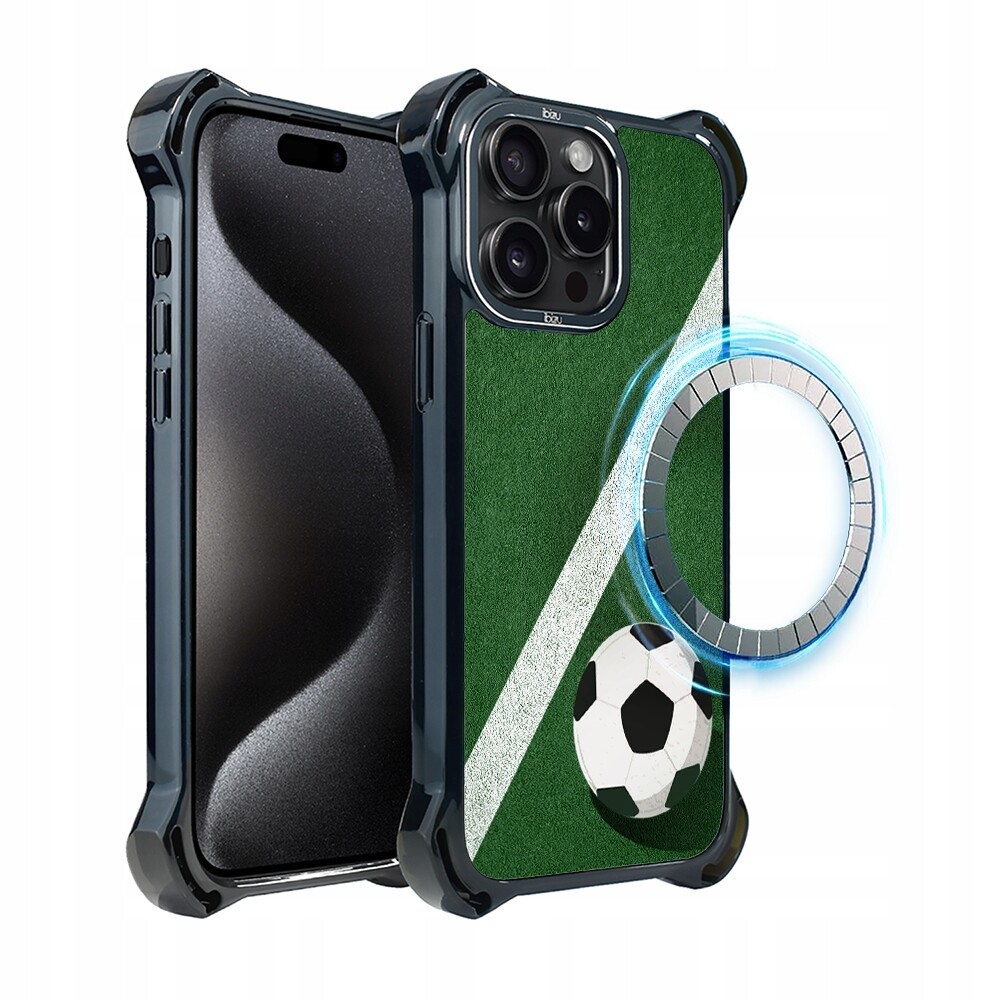Pouzdro pro iPhone 15 Pro Ibizu DropGuard Ultra s MagSafe, U hřiště
