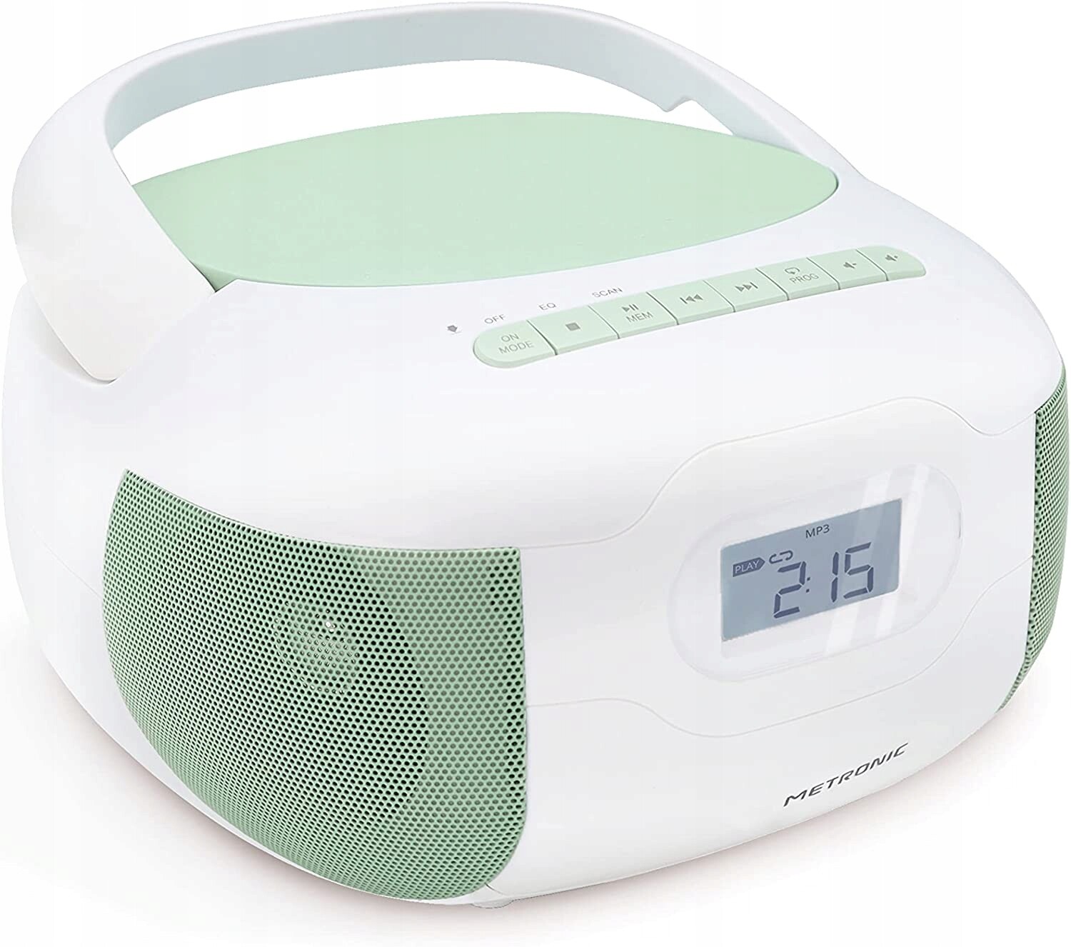 Síťové rádio Fm Metronic 477186 Mooov CD MP3 Usb Sd Bluetooth