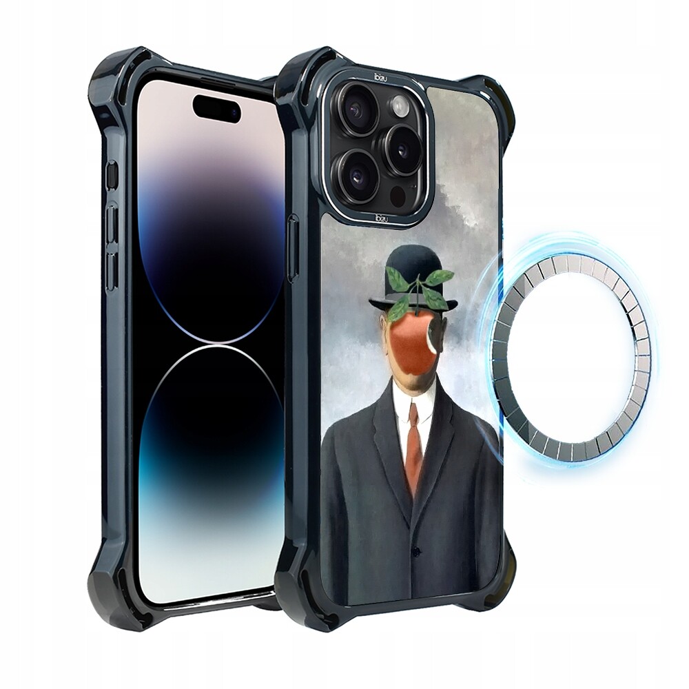 Pouzdro pro iPhone 14 Pro Ibizu DropGuard Ultra s MagSafe, syn člověka