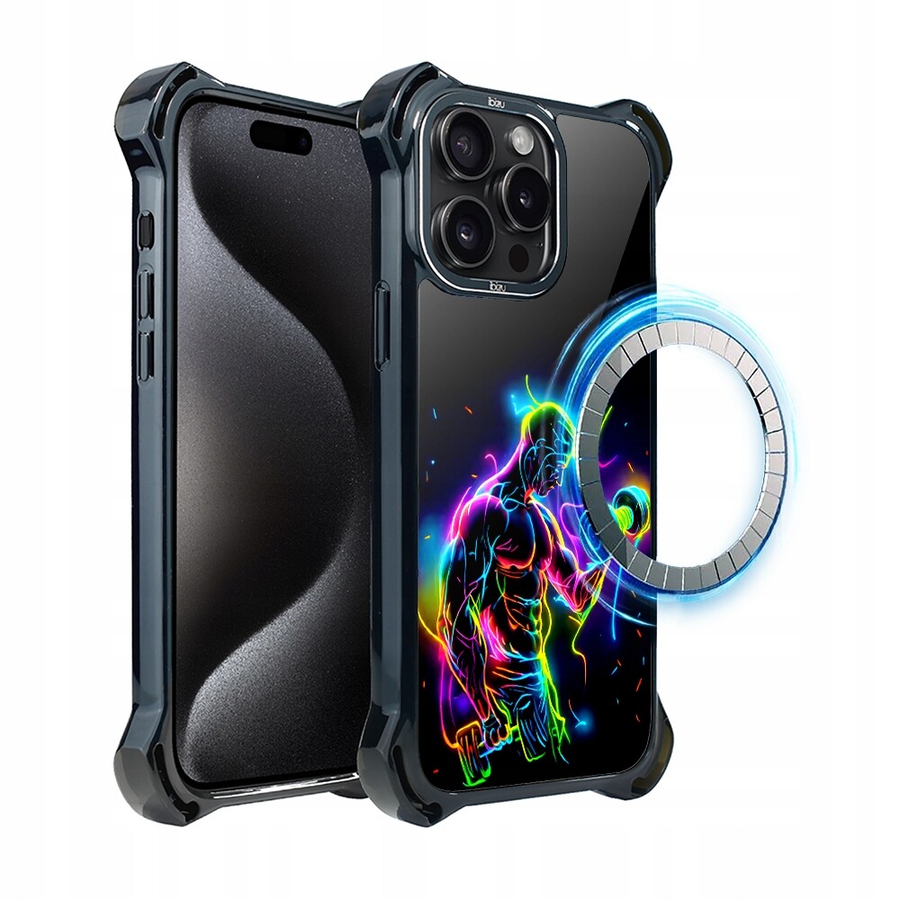 Pouzdro Ibizu DropGuard Ultra pro iPhone 15 Pro Max s MagSafe, je silné