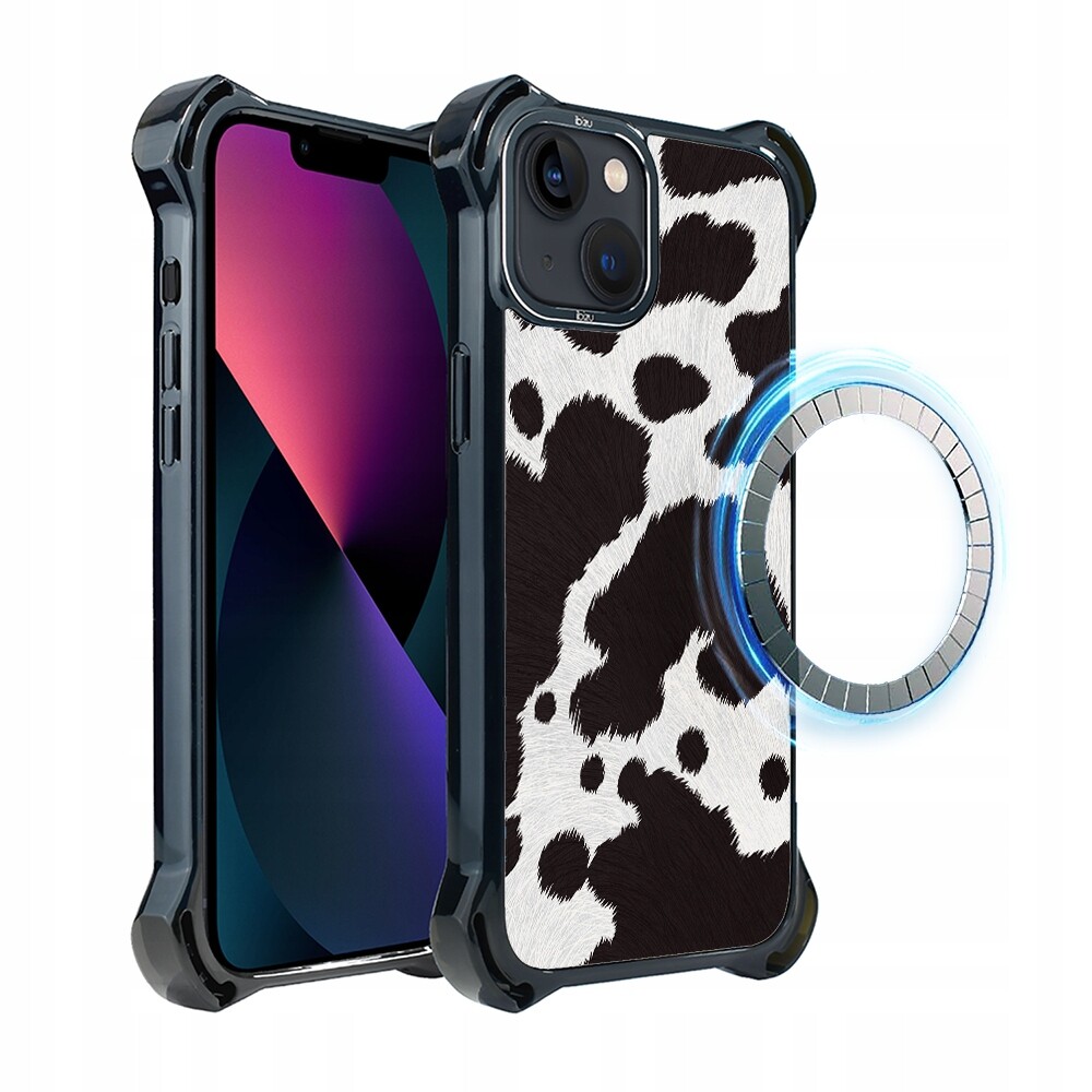 Pouzdro pro iPhone 13 Ibizu DropGuard Ultra s MagSafe, polská kráva