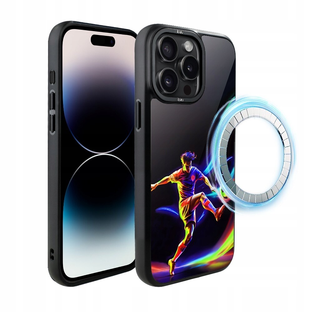 Pouzdro pro iPhone 14 Pro Ibizu DropGuard Matt s MagSafe v rytmu míče