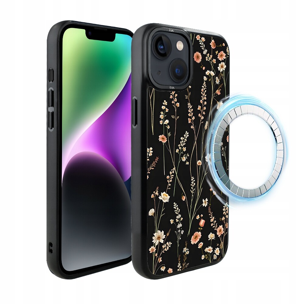 Pouzdro pro iPhone 14 Ibizu DropGuard Matt s MagSafe, severní zahrada