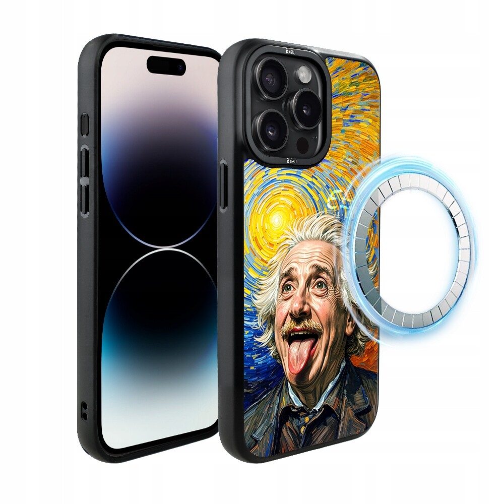 Matný Pouzdro Ibizu DropGuard s MagSafe pro iPhone 14 Pro, Einstein