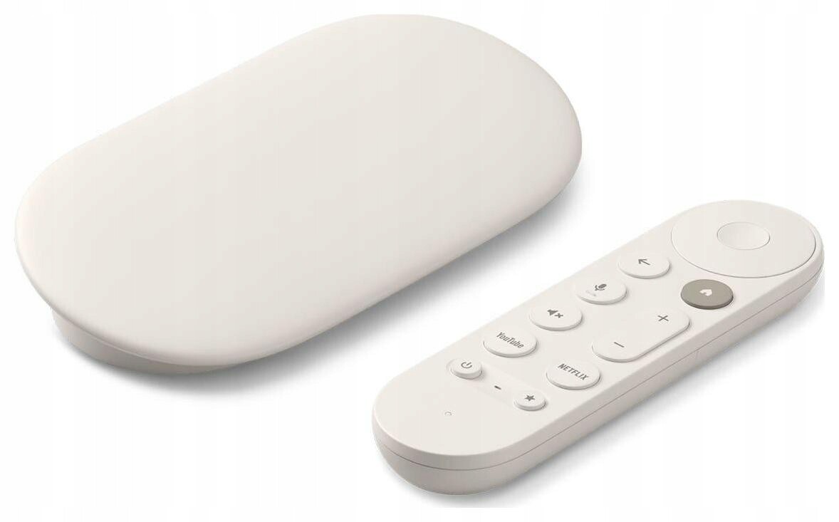 Přehrávač médií Google Tv Stream 4K Eu adaptér bonus