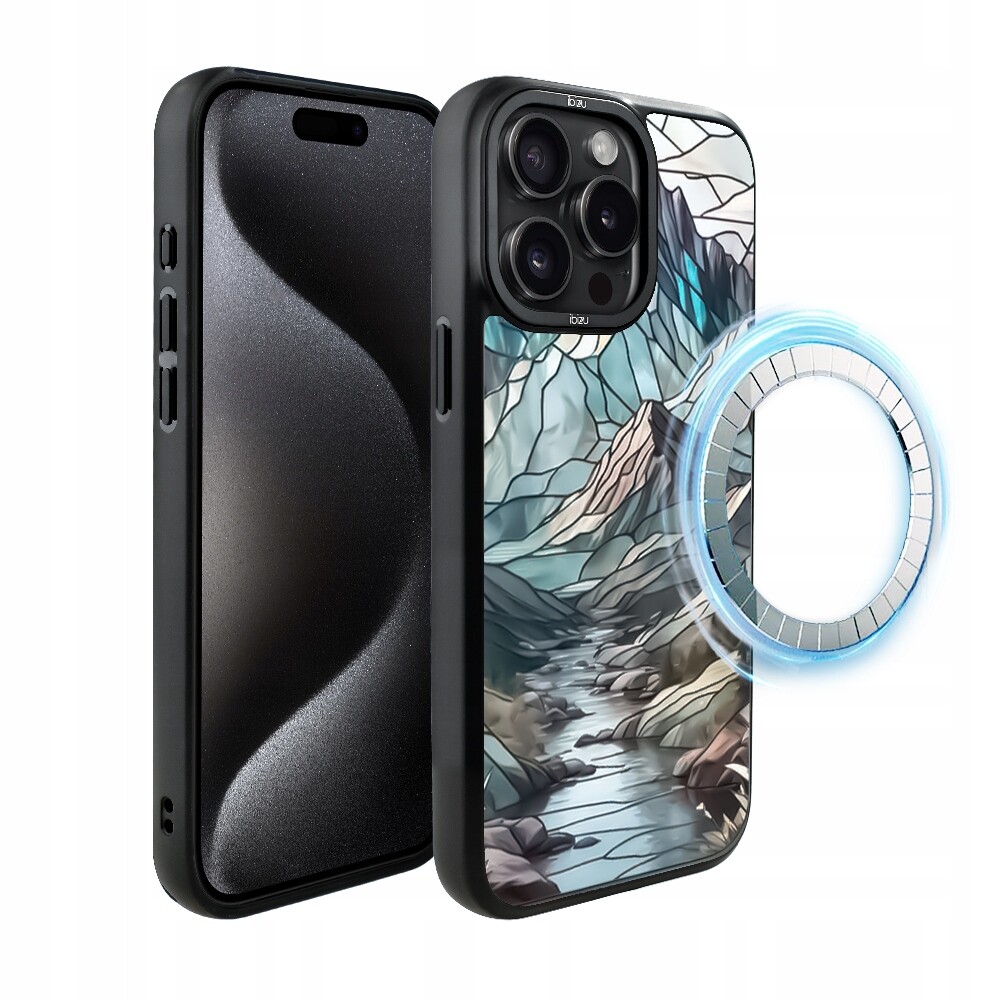 Pouzdro pro iPhone 15 Pro Ibizu DropGuard Matt s MagSafe, Horský Potok