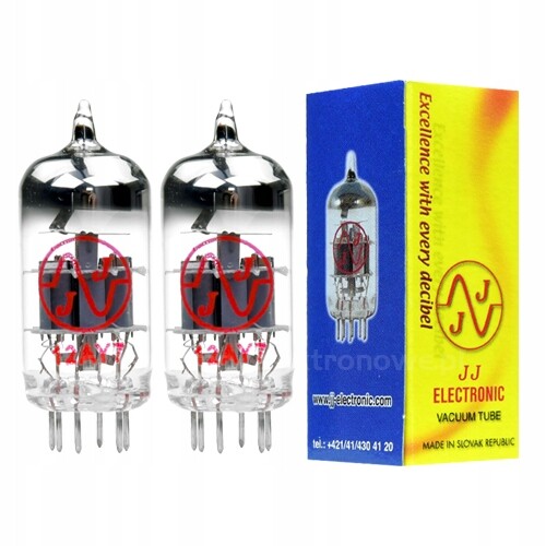 12AY7 6072A, 6N4 JJ-Electronic 2 ks vybraný pár