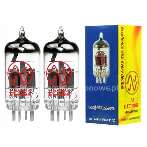 ECC82 12AU7 JJ-Electronic – 2 ks – vybraný pár