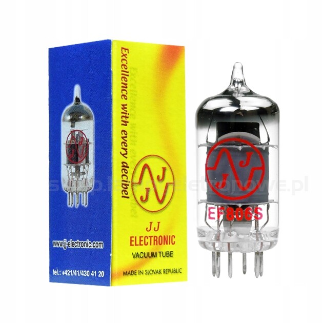 EF806S EF86, 6BK8, 6267, 6Ž32P JJ-Electronic 1 ks bez výběru