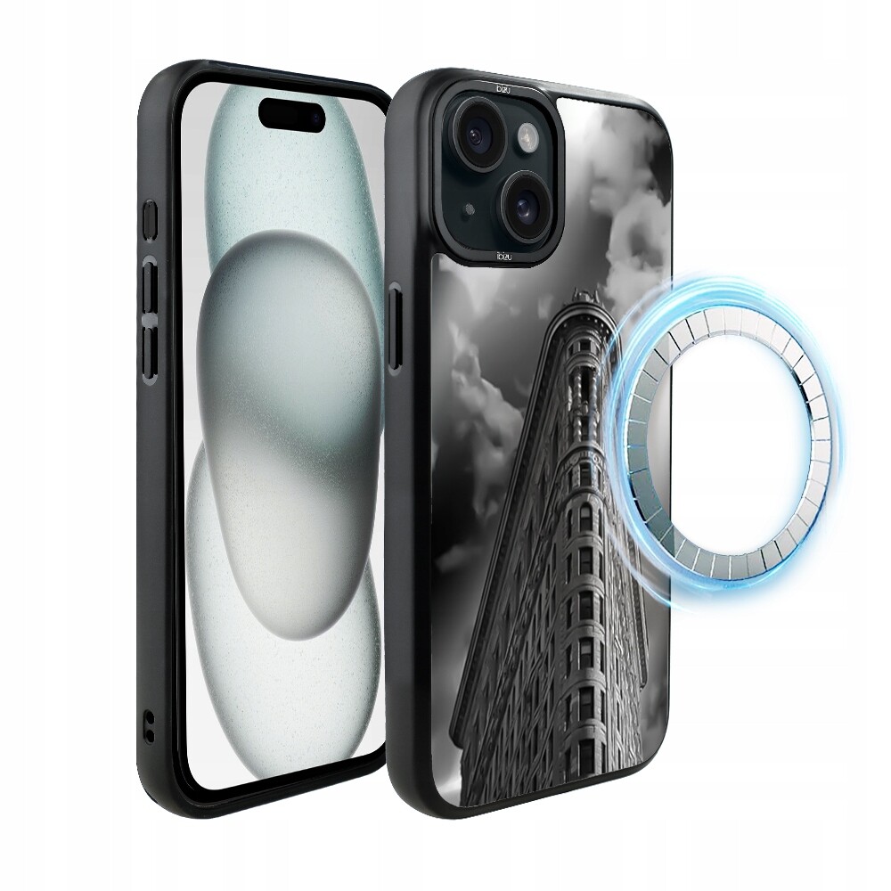 Matný Pouzdro Ibizu DropGuard pro iPhone 15 Plus s MagSafe, Flatiron